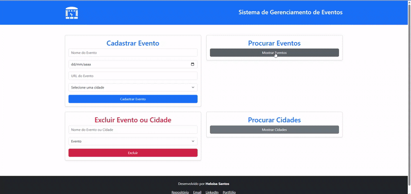 Image demonstrating the event manager